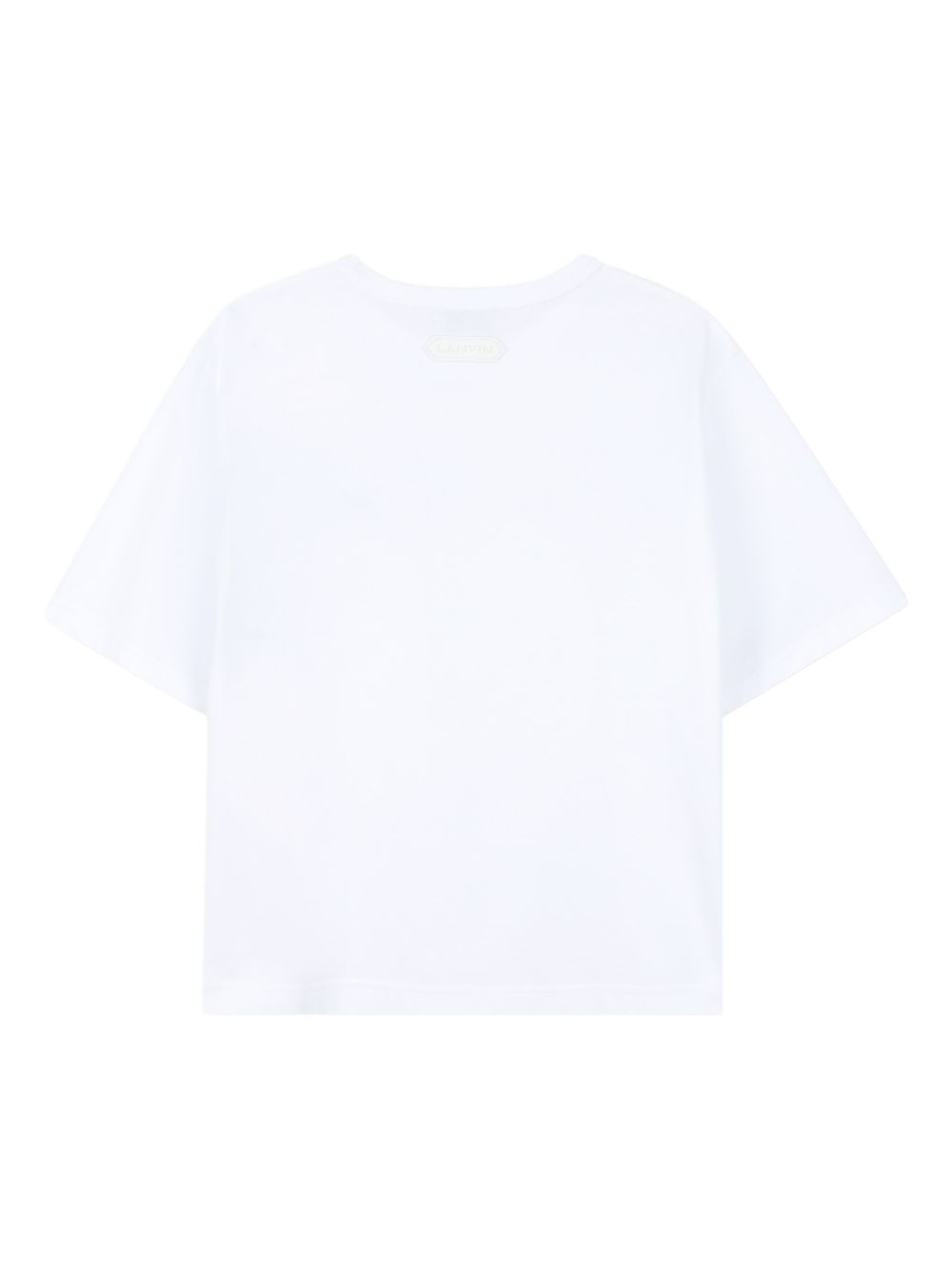T-shirt bianca per bambino N30362 N48 Lanvin Enfant 