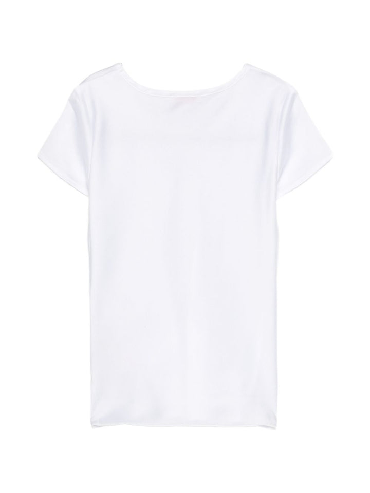 T-shirt bianca per bambina GA6025T400A 10601 Liu Jo 