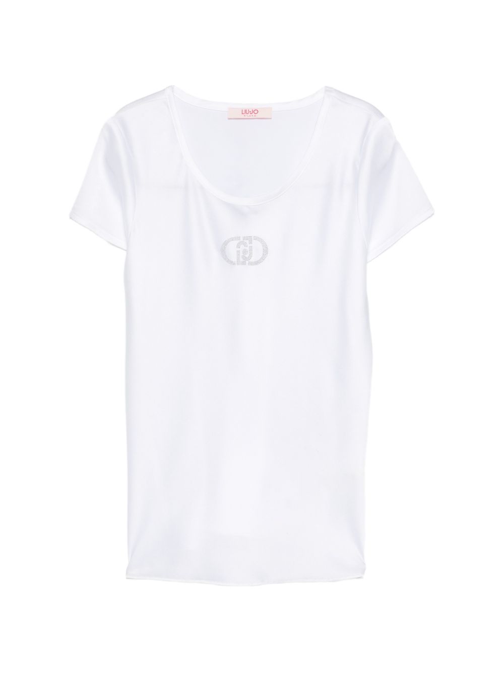 T-shirt bianca per bambina GA6025T400A 10601 Liu Jo 