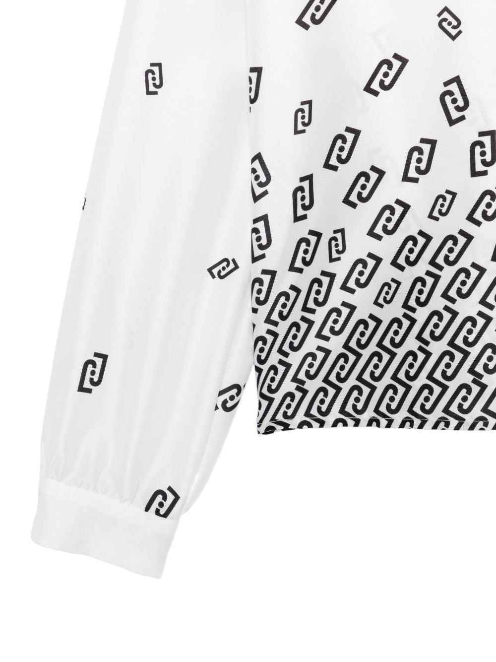 Camicia bianco/nero per bambina GA6051T0987 P9403 Liu Jo 
