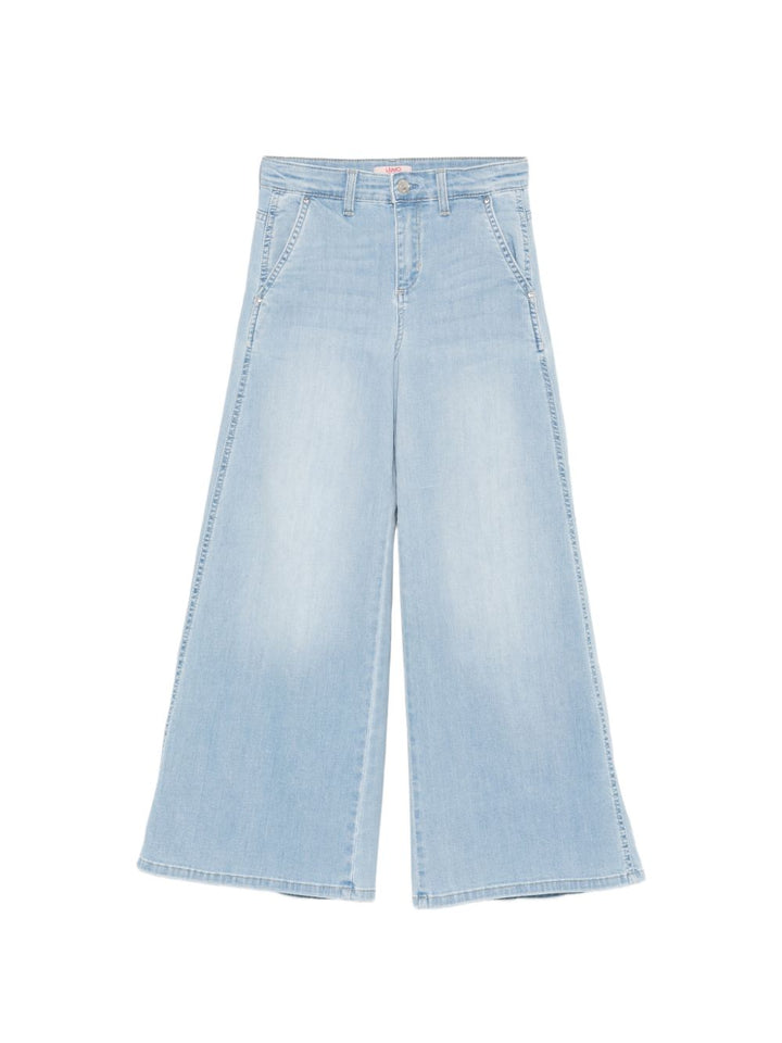 Jeans azzurri chiari per bambina GA6070D4800 78455 Liu Jo 