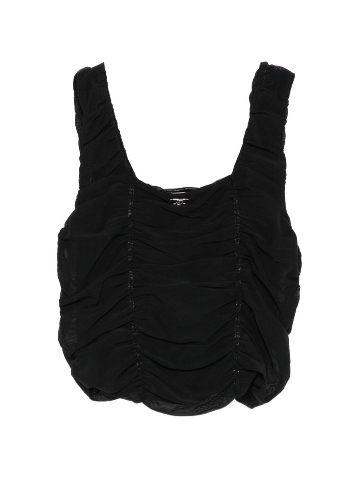Top nero per bambina GA6090J4966 22222 Liu Jo 