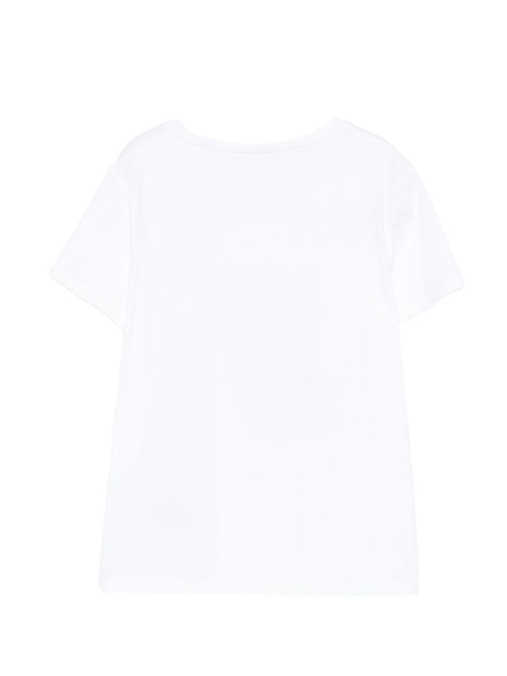 T-shirt bianco per bambina GA6112JS003 L9042 Liu Jo 