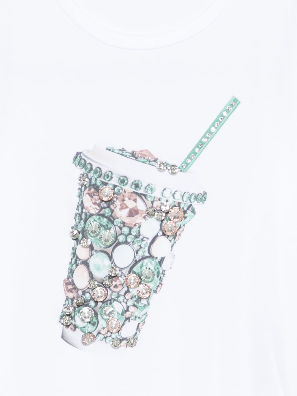 T-shirt bianco per bambina GA6112JS003 L9042 Liu Jo 