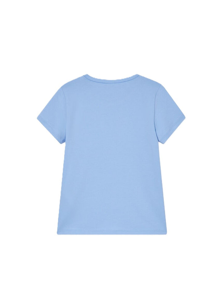 T-shirt blu per bambina GA6167JS003 44121 Liu Jo 