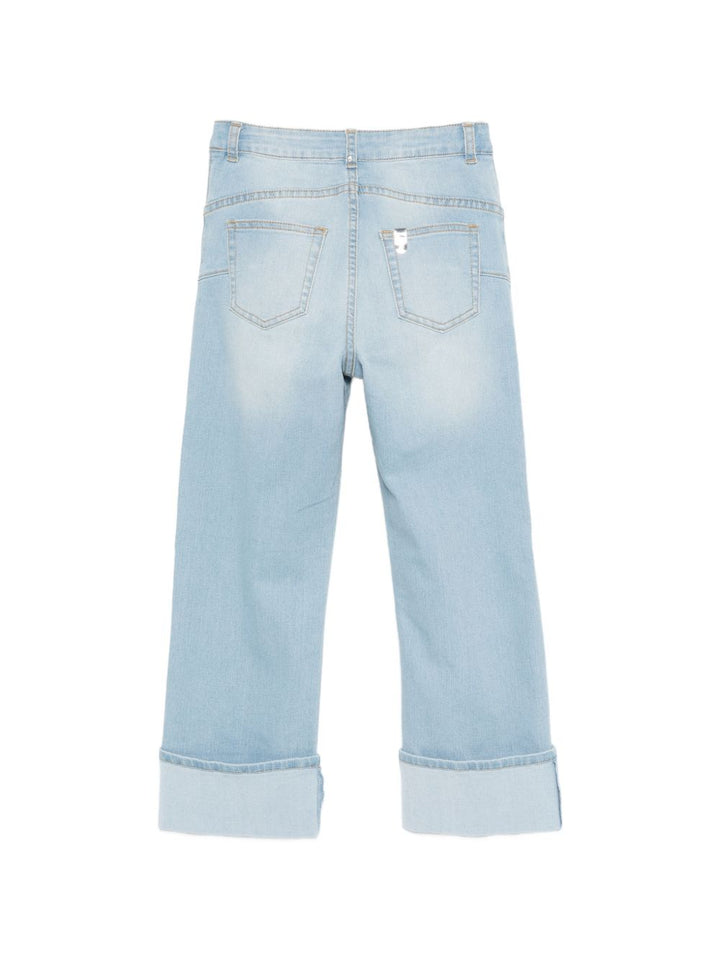 Jeans blu chiari per bambina GA6188D4680 77220 Liu Jo 