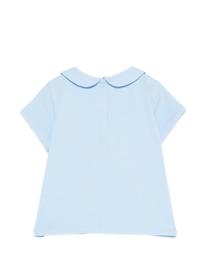 T-shit blu per neonata HA6014JS003 P9341 Liu Jo 