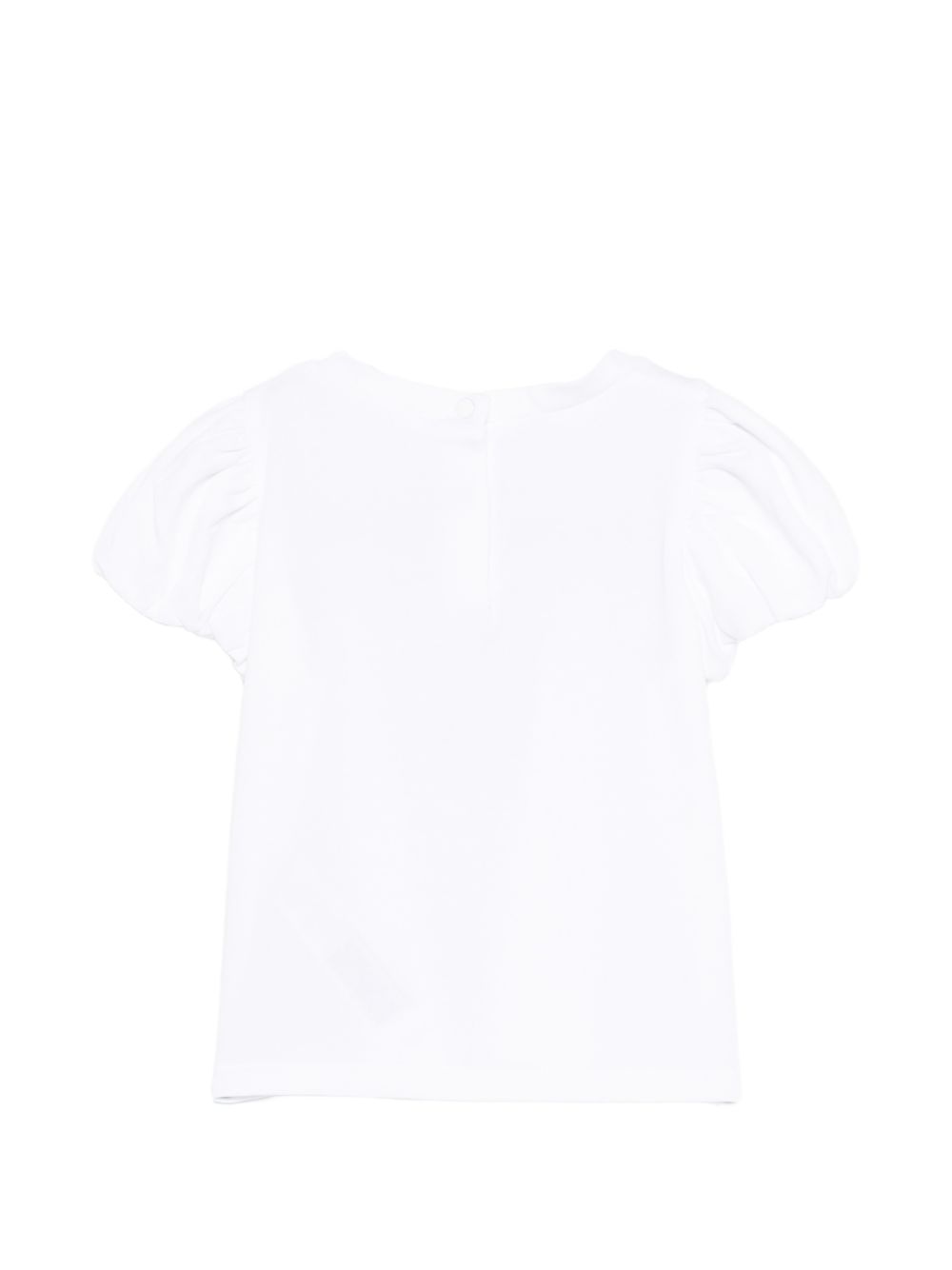 T-shirt bianca per bambina HA6026JS003 V9828 Liu Jo 