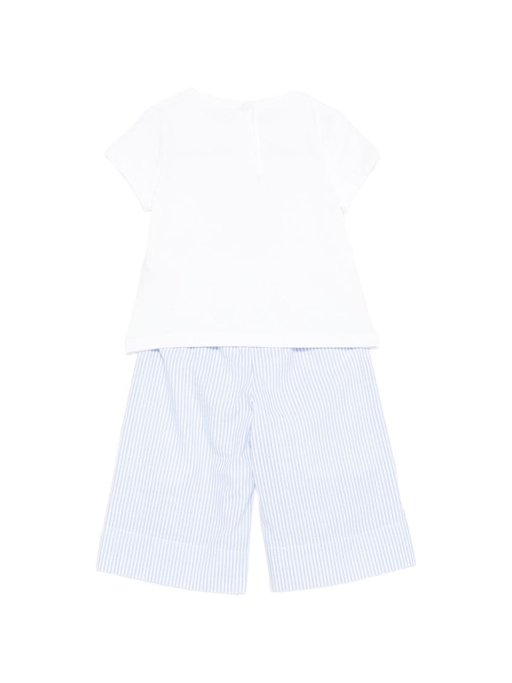 Completo blu/bianco per neonata HA6064T340A L9014 Liu Jo 