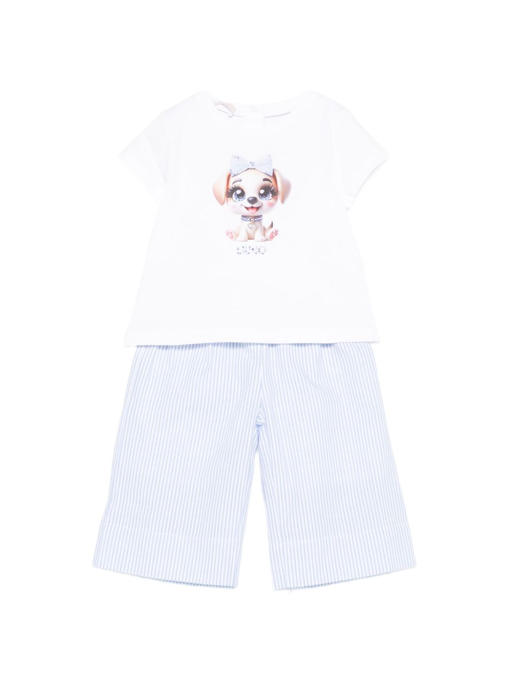 Completo blu/bianco per neonata HA6064T340A L9014 Liu Jo 