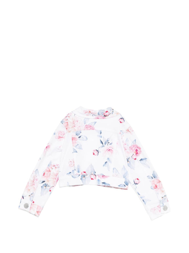 Giacca bianca per bambina KA6001T1968 T9898 Liu Jo 