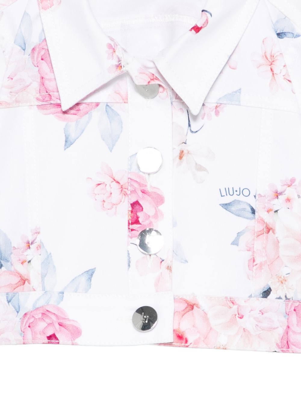 Giacca bianca per bambina KA6001T1968 T9898 Liu Jo 