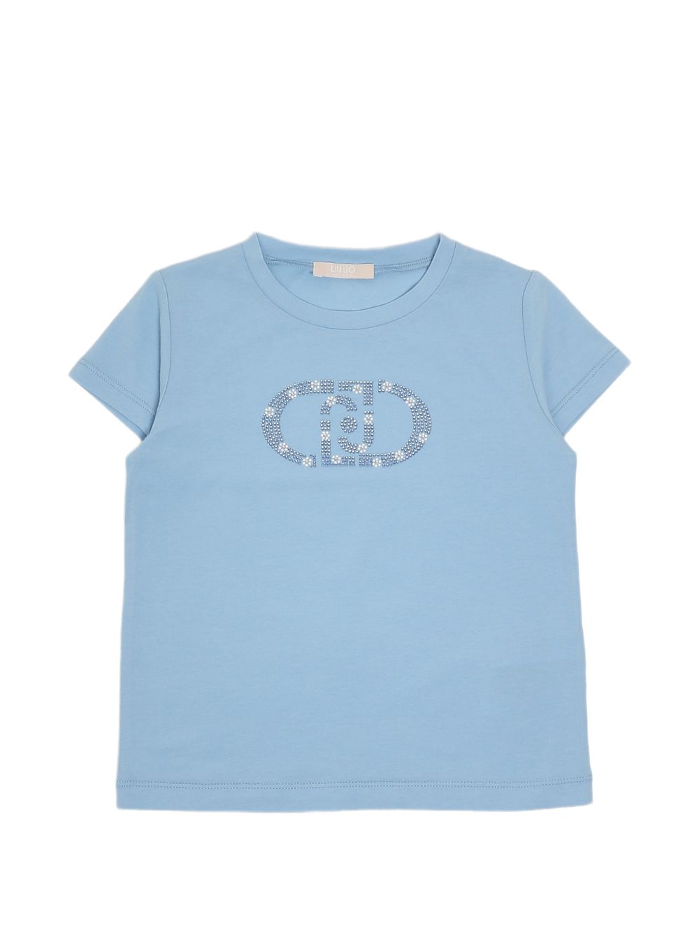 T-shirt blu per bambina KA6017JS003 44121 Liu Jo 