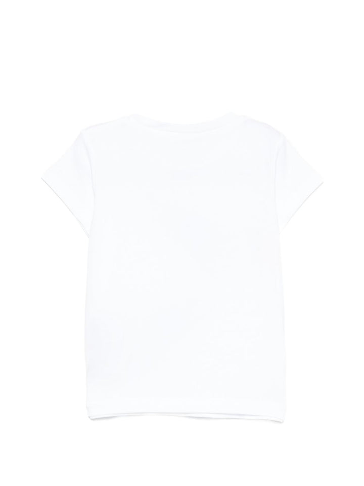 T-shirt bianca per bambina KA6027JS003 V9927 Liu Jo 