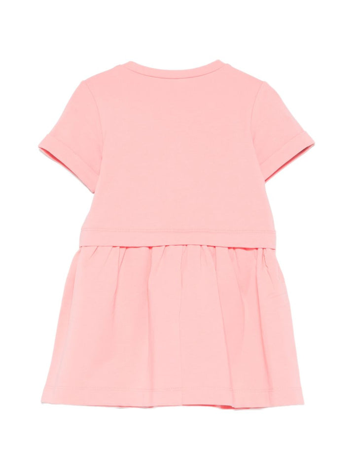 Abito corallo chiaro per bambina KA6038FS090 X0244 Liu Jo 