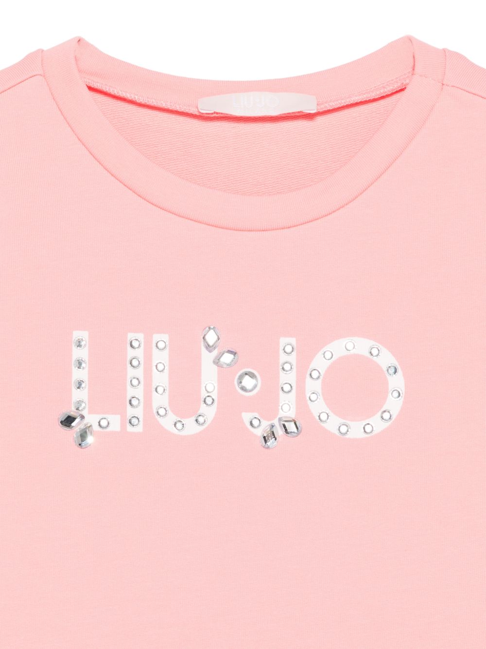 Abito corallo chiaro per bambina KA6038FS090 X0244 Liu Jo 