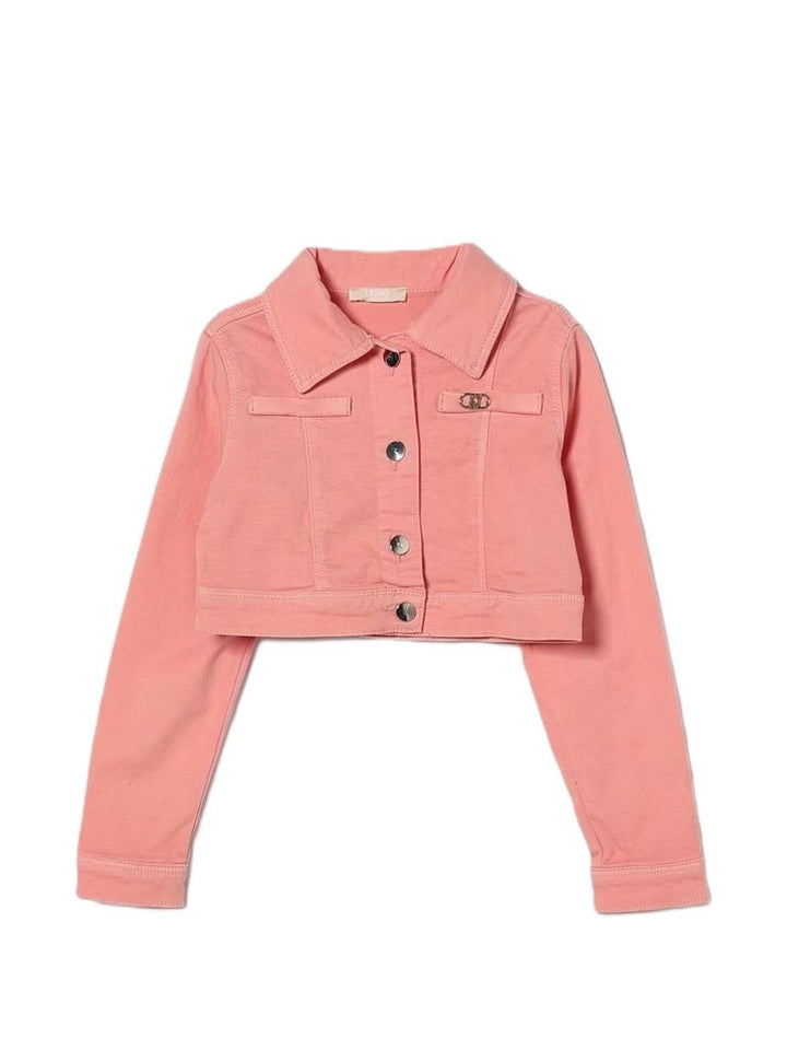 Giacca di jeans coral per bambina KA6077T3941 X0244 Liu Jo 