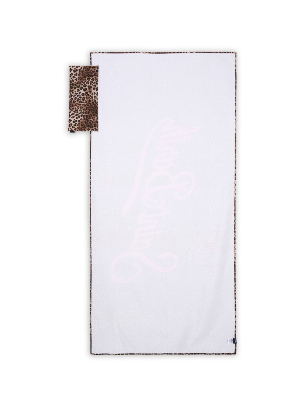 Asciugamano marrone/rosa AID0001 00653L MC2 Saint Barth Kids 