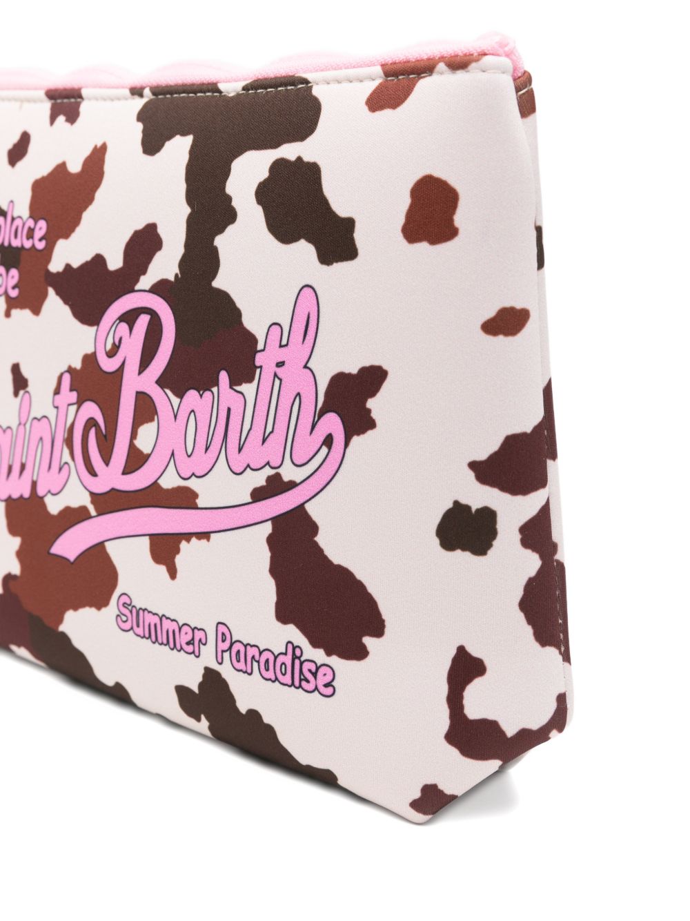 Pochette bianca/marrone per bambina ALI0021 00274L MC2 Saint Barth Kids 