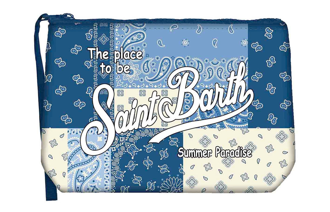Pochette blu/azzurro per bambina ALIN001 02214L MC2 Saint Barth Kids 