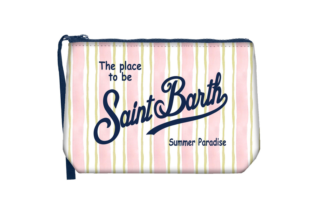 Pochette beige/rosa/verde per bambina ALIN001 03280L MC2 Saint Barth Kids 