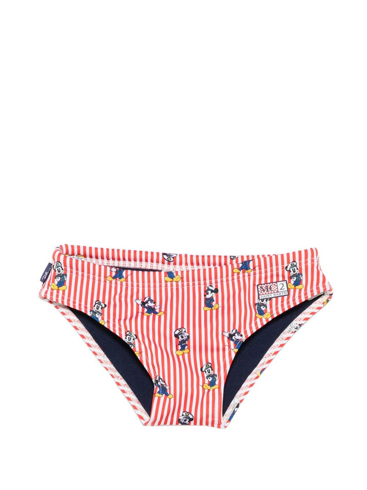Costume rosso/bianco/blu per bambino BIL0001 02834L MC2 Saint Barth Kids 