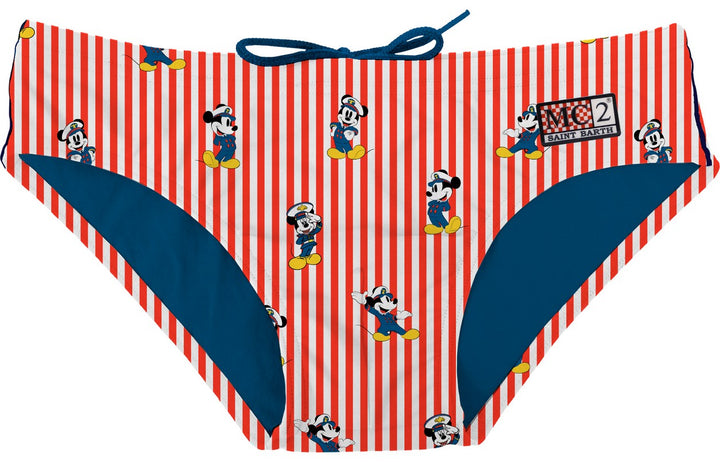 Costume rosso/bianco/blu per bambino BIL0001 02834L MC2 Saint Barth Kids 