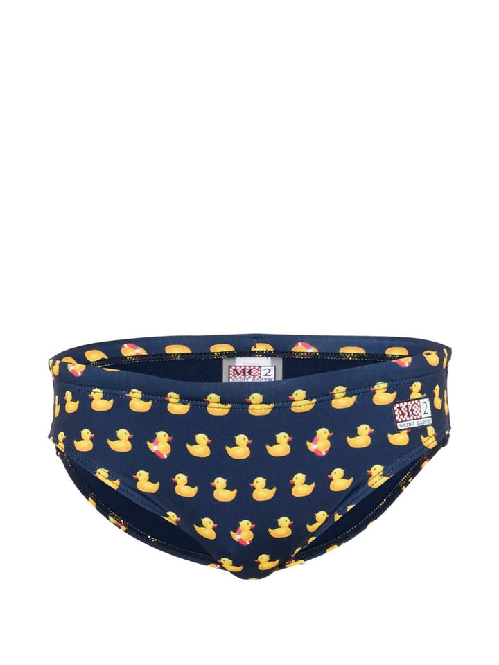 Costume blu/giallo per bambino BIL0001 03152L MC2 Saint Barth Kids 