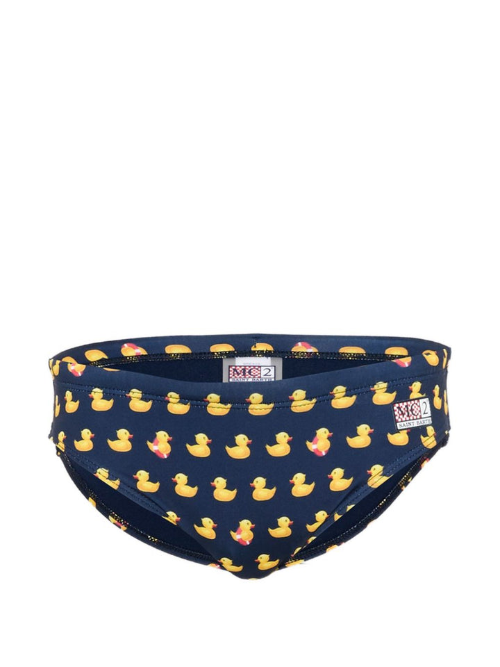 Costume blu/giallo per bambino BIL0001 03152L MC2 Saint Barth Kids 