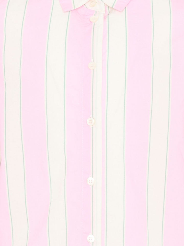 Camicia rosa/bianca per bambino BRIG003 00897L MC2 Saint Barth Kids 