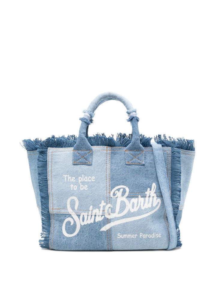 Borsa azzurra chiara per bambina COL0001 00402L MC2 Saint Barth Kids 