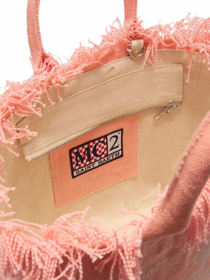 Borsa rosa per bambina COL0001 00425L MC2 Saint Barth Kids 
