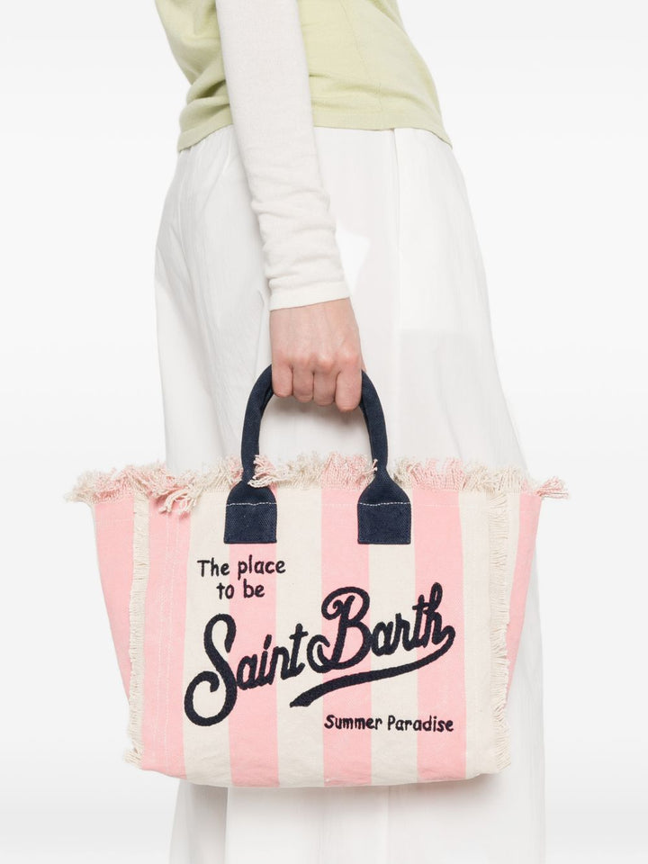 Borsa rosa/beige per bambina COL0001 02626L MC2 Saint Barth Kids 