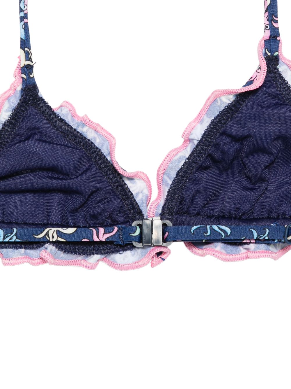 Costume due pezzi blu per bambina CRIS001 00117L MC2 Saint Barth Kids 