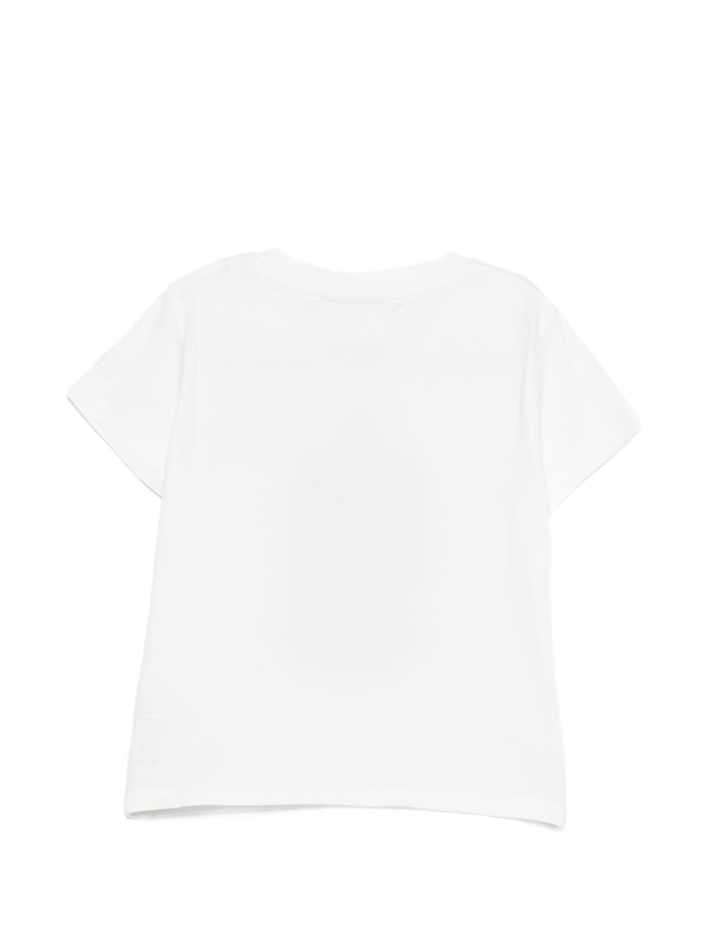 T-shirt bianca per bambina ELLY001 02132L MC2 Saint Barth Kids 