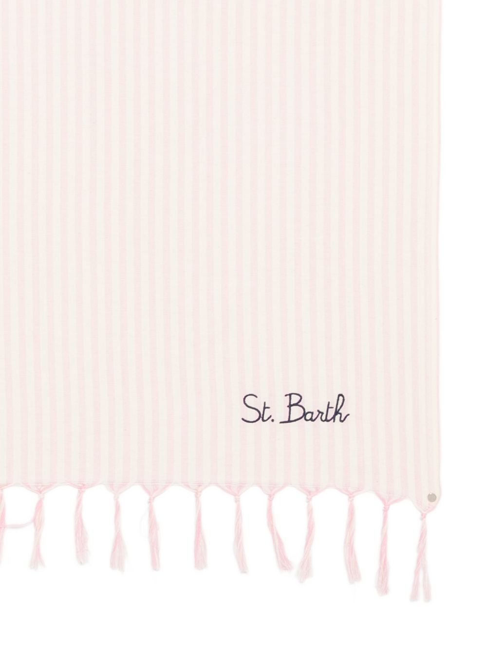 Telo mare rosa/beige per bambina FOUL002 00198L MC2 Saint Barth Kids 