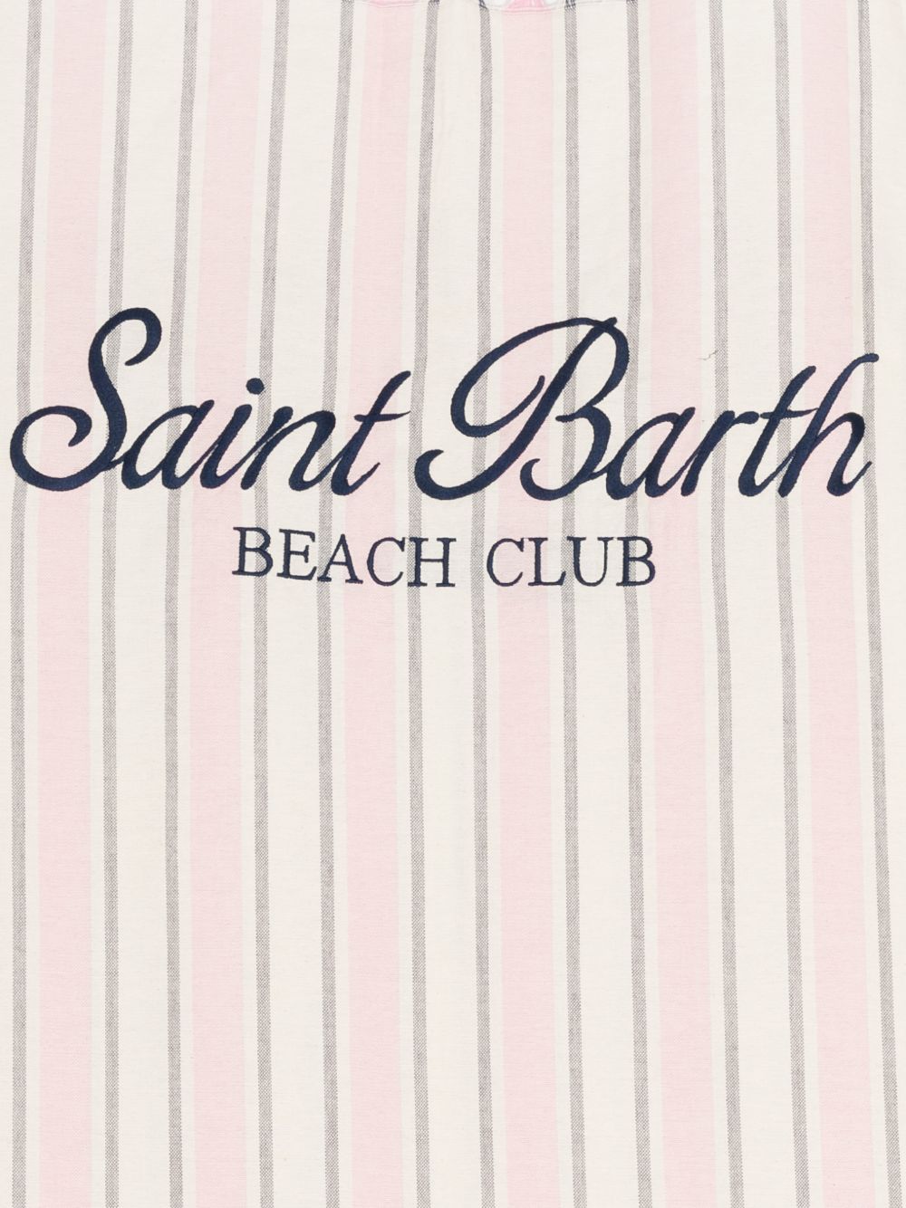 Telo da mare rosa/beige/verde per bambina FOUL002 02598L MC2 Saint Barth Kids 