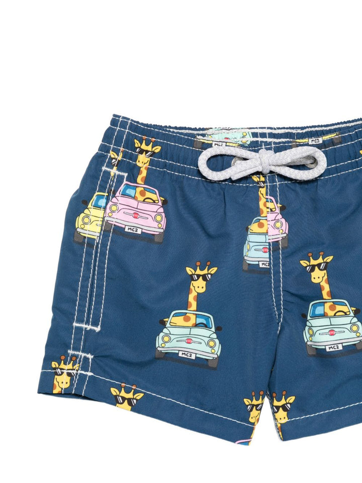 Costume blu per bambino JEA0001 00074L MC2 Saint Barth Kids 