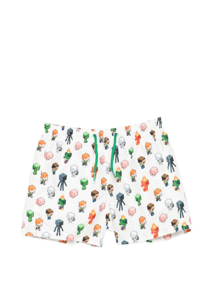 Costume giallo fluor per bambino JEA0004 01639L MC2 Saint Barth Kids 