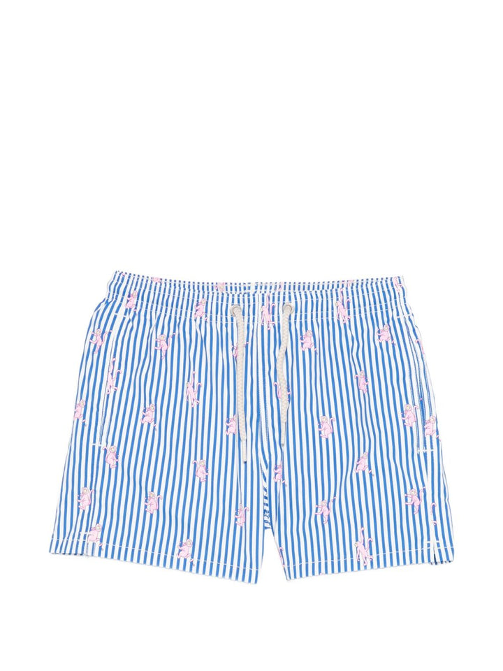Costume azzurro per bambino JEA0022 00225L MC2 Saint Barth Kids 