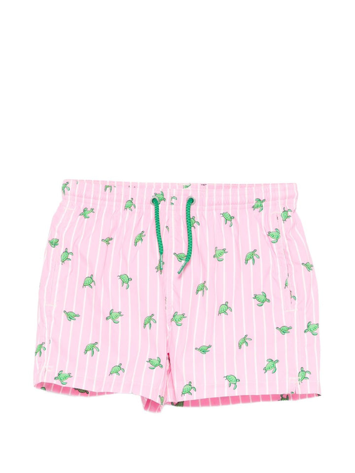 Costume rosa/bianco per bambino JEA0022 02116L MC2 Saint Barth Kids 