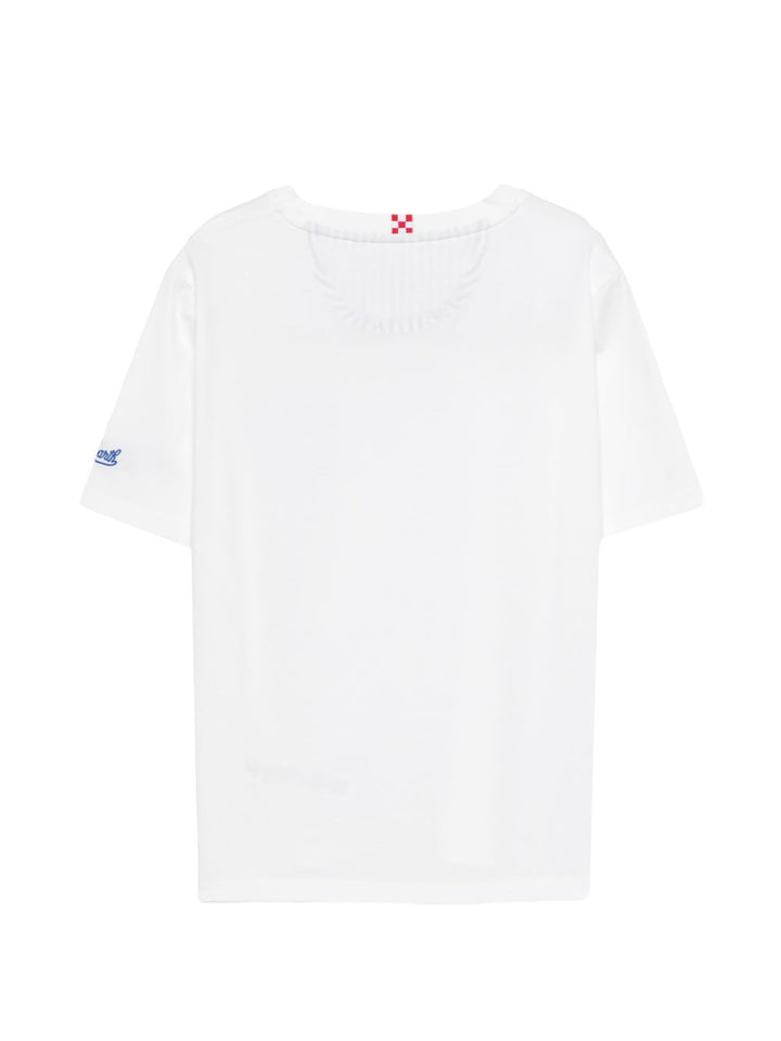 T-shirt bianco per bambino KEA0001 00704L MC2 Saint Barth Kids 