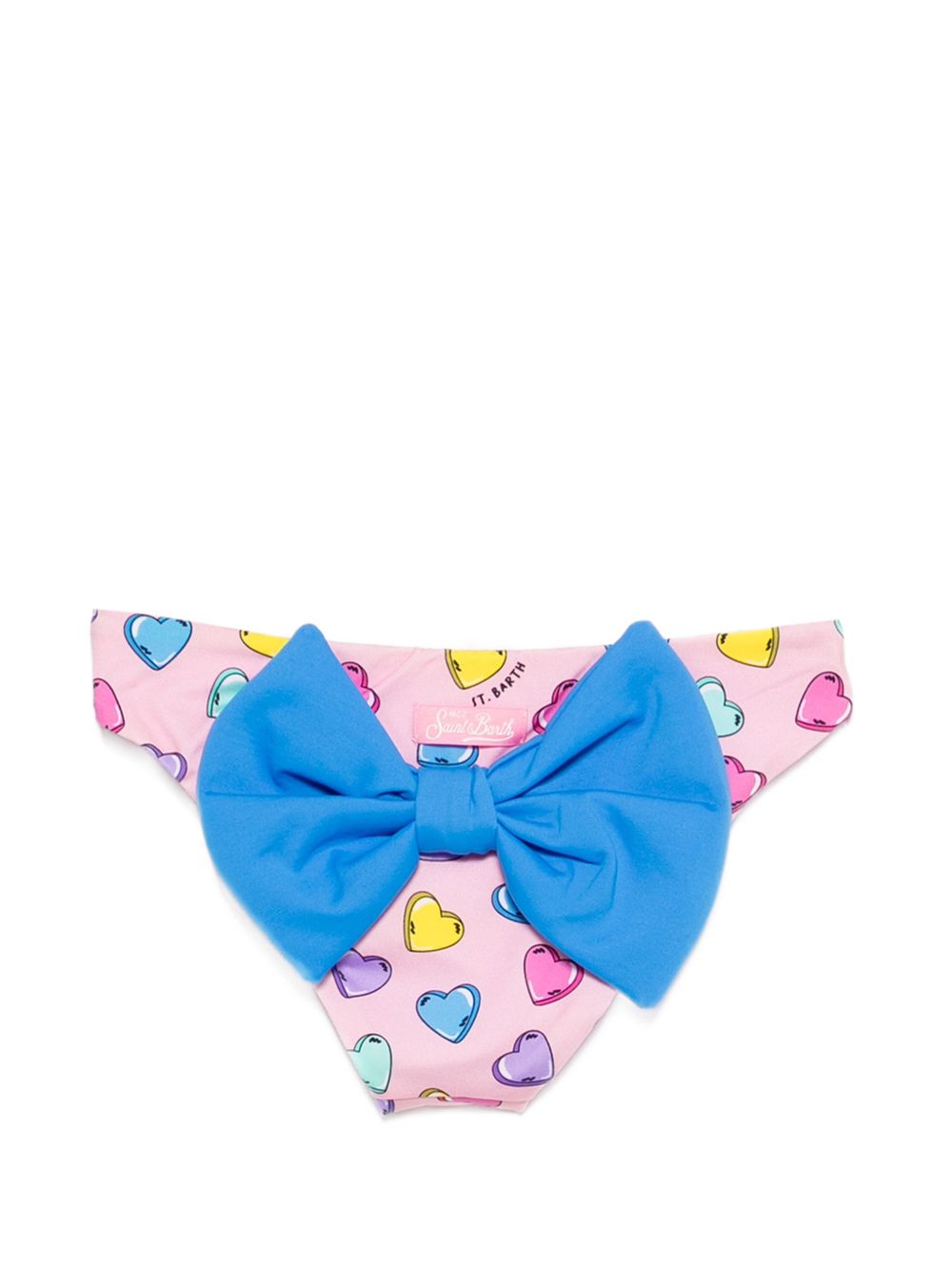 Costume rosa/rosso per bambina MAD0001 00457L MC2 Saint Barth Kids 
