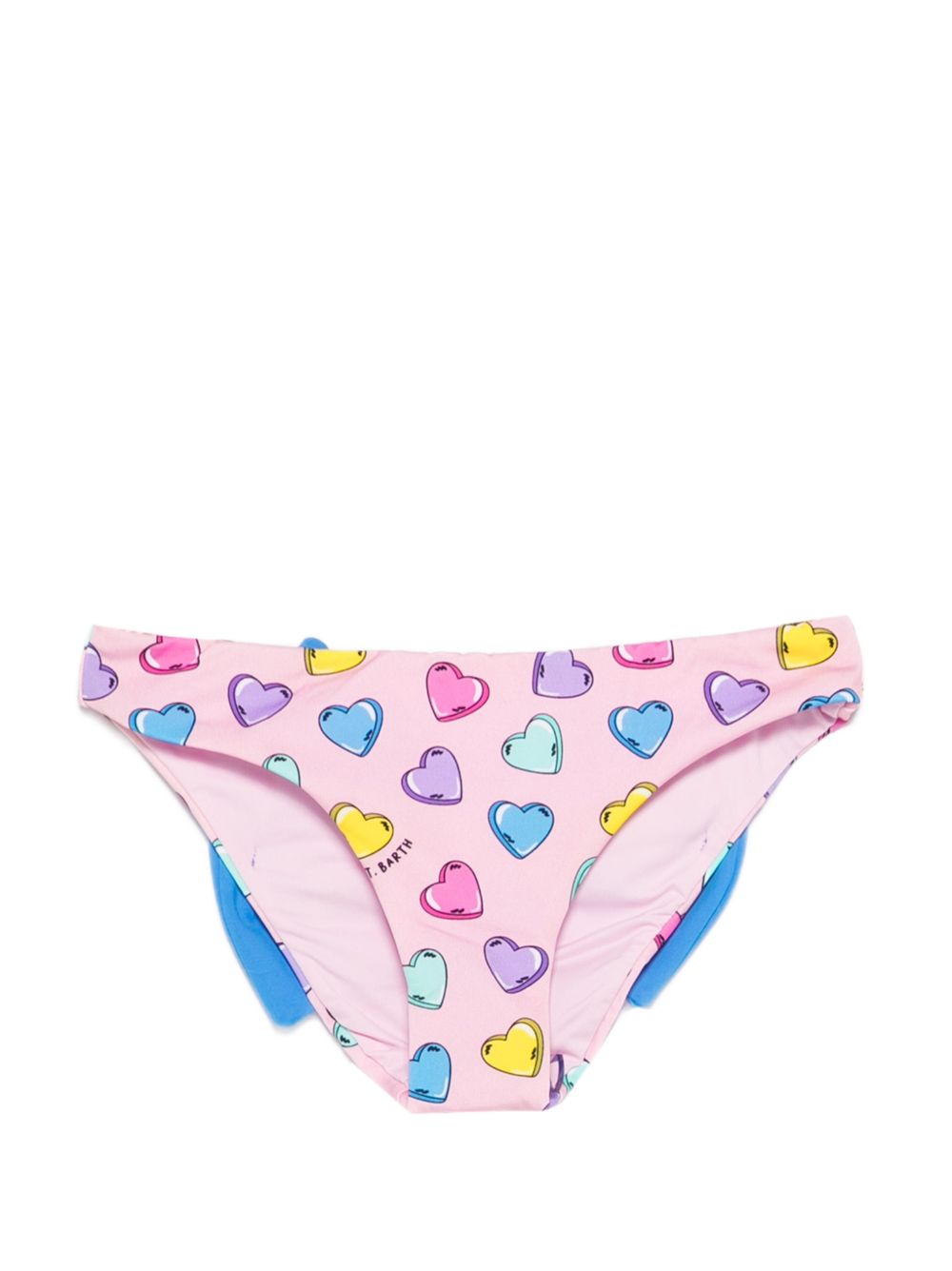 Costume rosa/rosso per bambina MAD0001 00457L MC2 Saint Barth Kids 