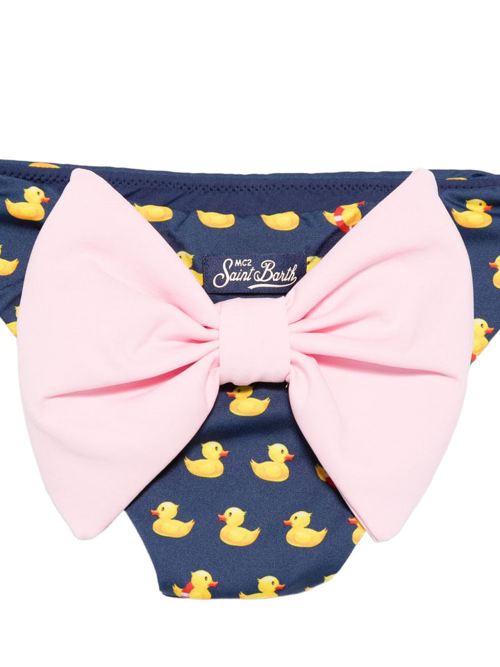 Costume blu per bambina MAD0001 03152L MC2 Saint Barth Kids 