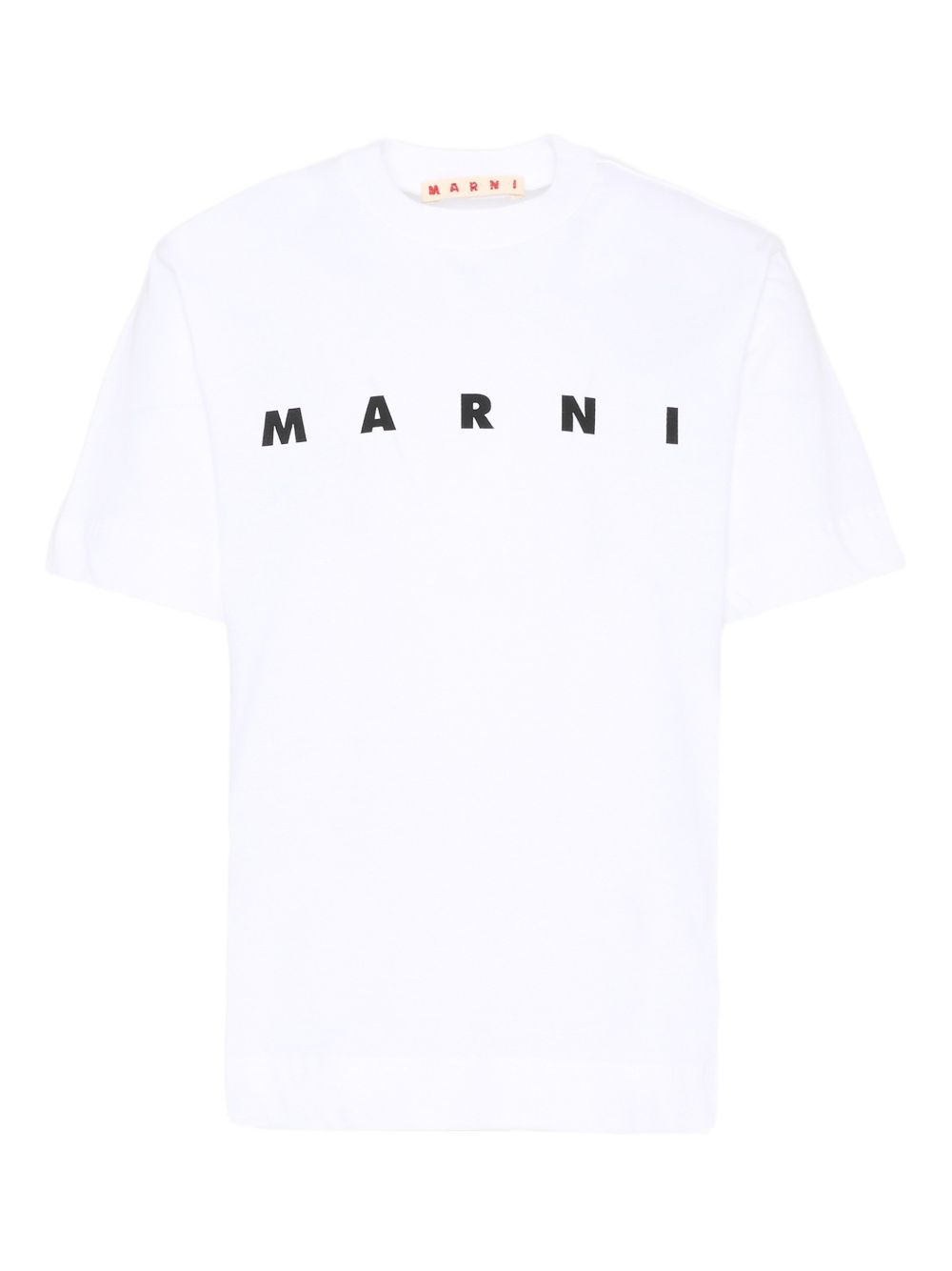T-shirt bianca per bambino M002MVM00RF 0M100 Marni Kids 