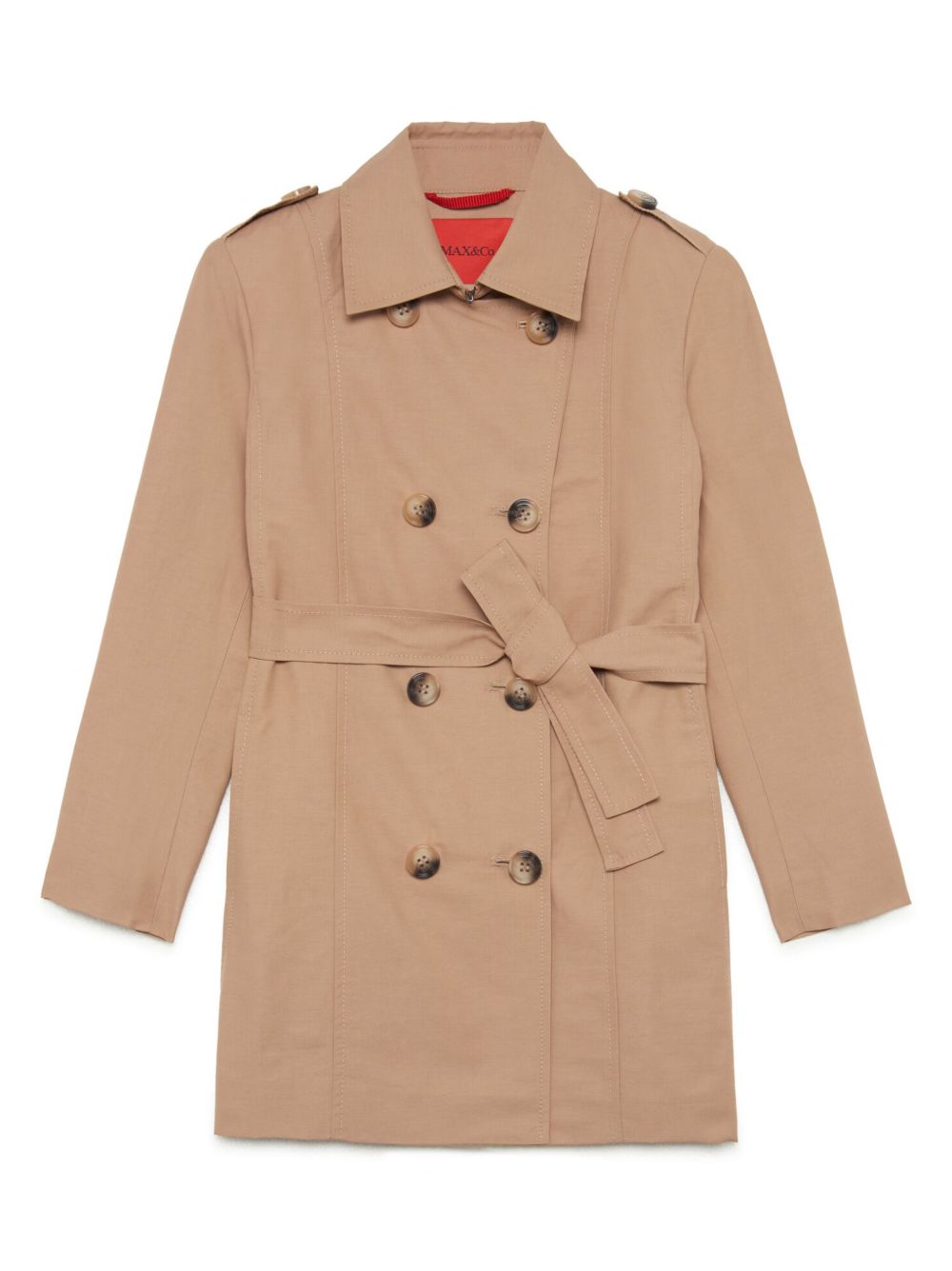 Trench beige per bambina di Max&co Kids MX0011MX003 MX700 Max&co Kids 