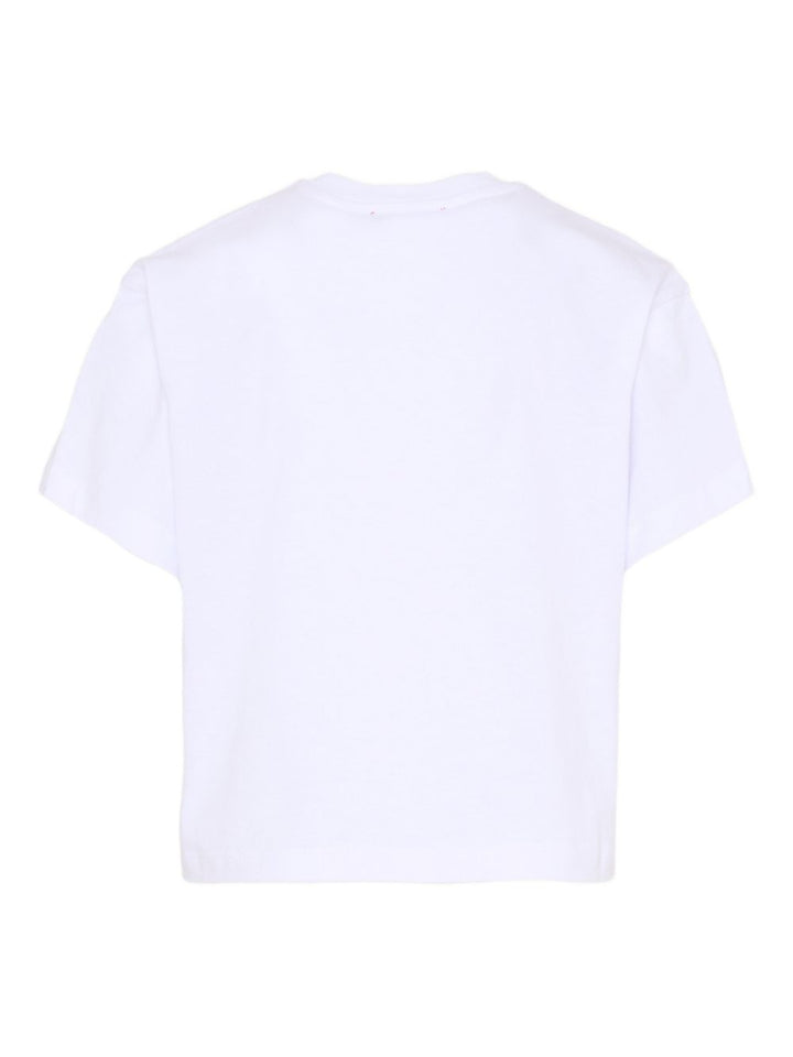T-shirt bianca per bambina MX0289MX057 MX100 Max&co Kids 