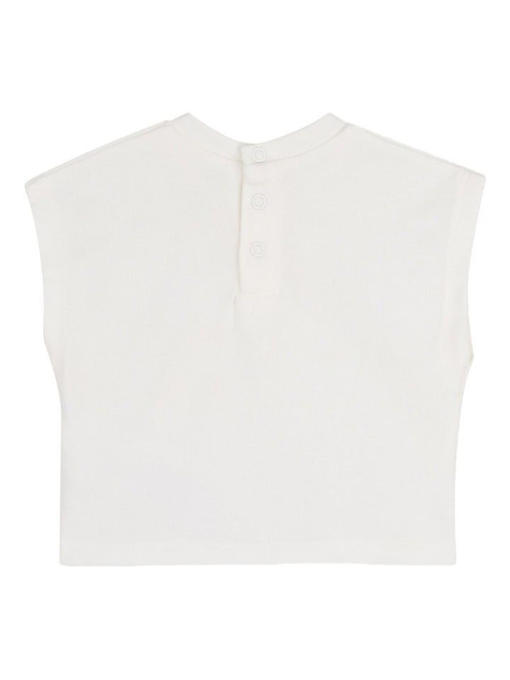 Completo bianco/beige per neonata R30546 215 Michael Kors Kids 