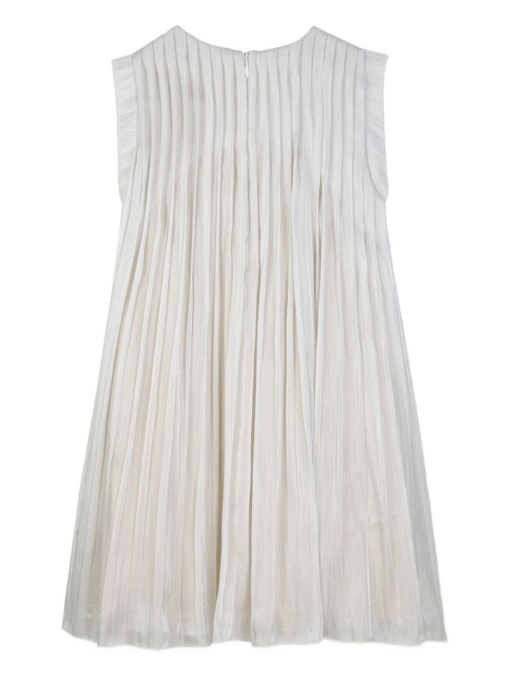 Abito bianco sporco per bambina R30591 Z99 Michael Kors Kids 